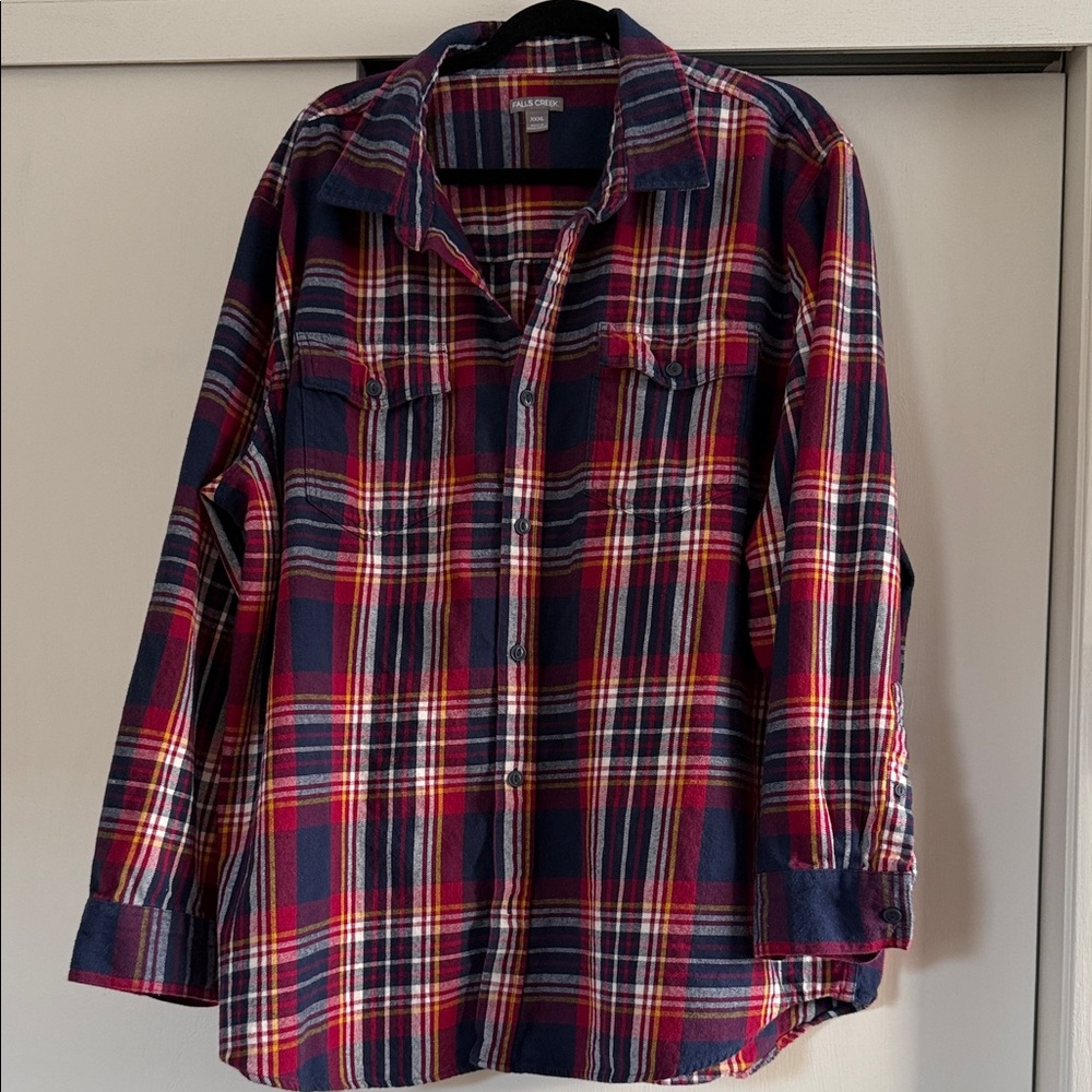 Men’s 3X Flannel Shirt, Like New!